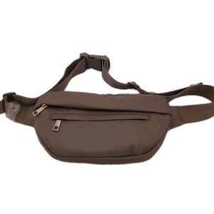 Brown Fanny Pack Adjustable Strap Everyday Bag A New Day